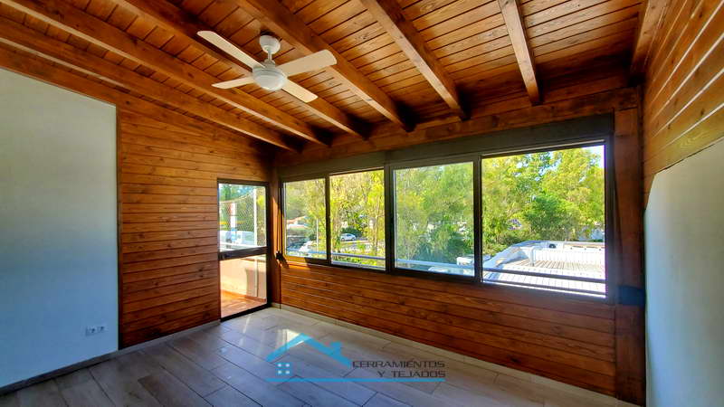tejado de madera malaga