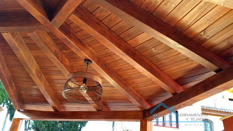 Pergolas de madera